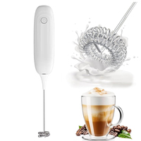 Endurance Portable À Piles Mélangeur De Boissons Mousseur À Café Ménage Puissant Matcha Fouet Mousse Maker Mousseur À Lait Électrique