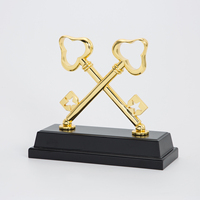 Nuevos Trofeos Deportivos de Metal Dorado Personalizados de Alta Calidad, Logotipo Personalizado, Diseño Ensamblable, Impresión UV