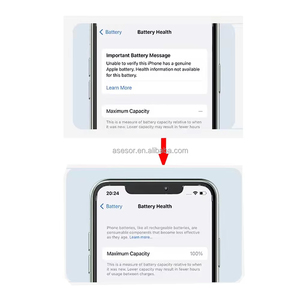 Câble flexible de réparation de <span class=keywords><strong>batterie</strong></span> SamE Tag On pour <span class=keywords><strong>iPhone</strong></span> 15 Pro Max 11 12 Mini 13 Plus 14, 100 % de santé, 0 cycle, câble de réparation <span class=keywords><strong>externe</strong></span> - Product Image 6
