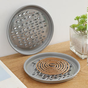 Placa de Incienso Repelente de Mosquitos T, Acero Inoxidable, Parte Superior Abierta con Rejilla, Reutilizable, Juego de 200 para Uso en Interiores - Product Image 5