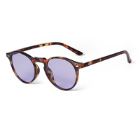 22731 Lunettes de soleil rondes rétro vintage tendance 2025, style créateur, pour femmes et hommes