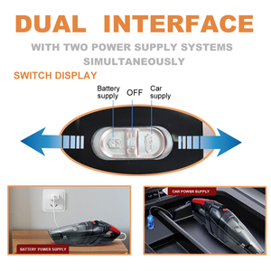 Hot Bán Cầm Tay Máy Hút Bụi Hút 6500PA Ướt Và Khô Kép Sử Dụng Bụi Mini Cleaner Chân Không Cho Nhà Và Xe - Product Image 3