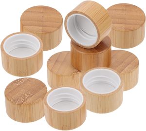 Tapas de Rosca de Madera 20/410, 24/410, 28/410, Tapas de Bambú para Botellas, Productos de Bambú y Madera, Tapas para Envases de Cosméticos - Product Image 1