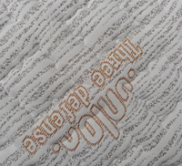 Matelas hybride de qualité supérieure avec ressorts Bonnell, durable et confortable, en mousse compressée et roulé, idéal pour villa, hôtel, appartement, lit.