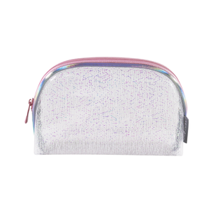 2026 Custom Shiny PVC Holographic National Multi-function Zipper Pouch Beauty <b>Makeup</b> Transparent Cosmetic <b>Bag</b> - Product Image 1
