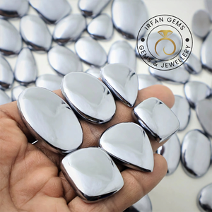 Lote de Gemas de Silicona 100% Naturales de Alta Calidad, Precio al por Mayor, Piedras de Silicona Hechas a Mano para Joyería, Gemas de Silicona de Diferentes Formas y Tamaños - Product Image 1