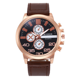 Bộ quà tặng Boutique ví + Khuy măng sét + Móc chìa khóa + Đồng hồ thạch anh mặt số lớn + Bút 5 cái/bộ Đồng hồ nam - Product Image 6