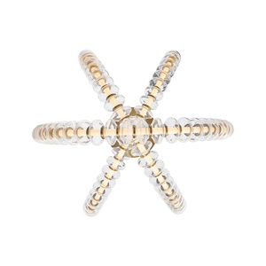 Lámpara de techo LED de cristal moderna en diseño de Villa de sala de estar con acabado dorado de latón - Product Image 5