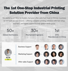 Impresora Krinshen DTG automática, máquina de impresión de camisetas, impresora DTG, impresora industrial de inyección de tinta, DTG para camisetas - Product Image 6