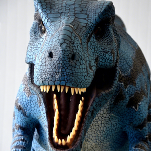 Costume de <span class=keywords><strong>dinosaure</strong></span> animatronique électrique à yeux rouges pour les activités des parcs à thème, des centres commerciaux, des parcs jurassiques - Product Image 2
