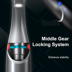 AI DENTAL Smile Series SG20-1L Handpiece Implan Gigi 20:1 dengan Semprotan Air Eksternal dan Internal Torsi 80Ncm - Product Image 4