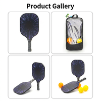 Pala de Pickleball Compuesta Estándar USAPA - Global Sports, Respuesta Rápida, Resistente a la Abrasión, 226g, 40 Orificios, Amortiguación de Vibraciones