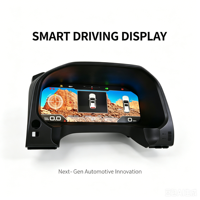 12.3 Inch LCD Digital Instrument Cluster Virtual Cockpit Dashboard Speedometer untuk Toyota Prado LC120 2004-2009 LC150 2010-2023