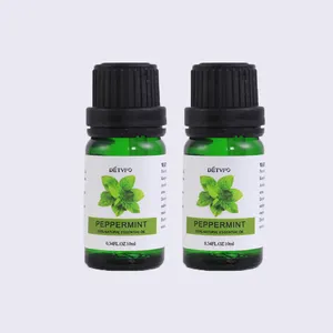 Commercio all'ingrosso puro organico Set di olio per massaggi corpo Tea Tree lavanda menta piperita 30Ml bottiglia di olio essenziale