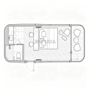 Casa Tipo Villa Cápsula Espacial con Terraza, con Hermosa Vista <span class=keywords><strong>a</strong></span> Rocas, Ríos y Colinas Verdes - Product Image 6