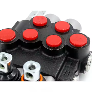 Válvula Direccional Hidráulica Monobloque de 2 Bobinas Operada Manualmente P40-U78-U34-OT-YW, Fábrica y Exportador Mundial - Product Image 5
