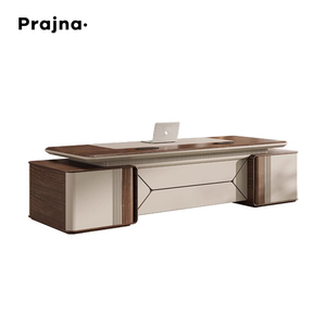 Décoration de fantaisie italienne Bureau de design exécutif Bureau du chef de la direction Bureau de l'enseignant Bureau de direction avec tiroir Cabinet pour mot de passe Bureau - Product Image 6