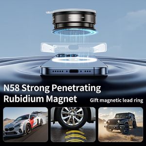 New Universal Silicone Sucker Car Phone Holder 360° <b>Rotation</b> Magnetic Windshield Car Dashboard Mobile Cell - Product Image 2