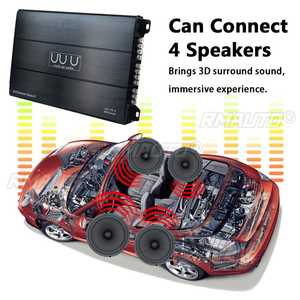Amplificador de Audio para Auto de 6800W, Altavoz Estéreo con Bajos, DC 12V, Amplificadores de Audio para Auto y Hogar, Subwoofer, Amplificadores de Potencia, Procesador de Audio - Product Image 4