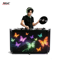 Panneau d'affichage LED en forme de U pour DJ, mur visuel Full HD pour station de DJ de boîte de nuit, comptoir d'accueil d'exposition, présentation de marque