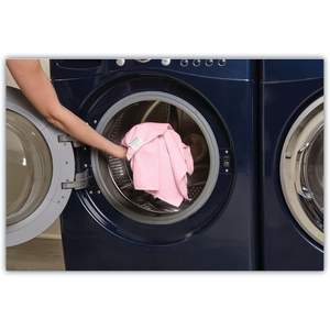 Chiffons de nettoyage en microfibre rose 16x16 Boardwalk, serviettes de detailing automobile à séchage rapide, lot de 24 en polyamide - Product Image 2