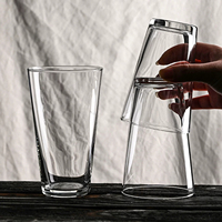 Verre à bière artisanale commercial grande capacité, type tumbler, pour bière pression, idéal pour pubs, restaurants, hôtels, bars - Vente en gros