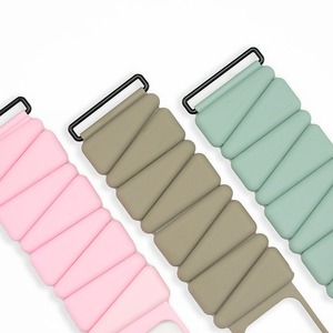 Poids de poignet réglables 2LB avec logo personnalisé, bracelets d'entraînement, poids de fitness en silicone portables pour poignets et chevilles pour femmes - Product Image 4