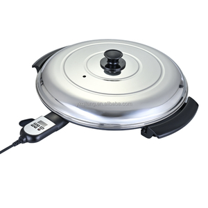 Plaque de cuisson électrique multi-usages avec revêtement antiadhésif, idéale pour l'injera, les crêpes, le roti, les tortillas <span class=keywords><strong>et</strong></span> la cuisson intérieure - Product Image 1