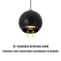 7W Moderne Mini COB LED Pendelleuchte Aufputzmontage Höhenverstellbar für Restaurant & Gewerbliche Schienenbeleuchtung