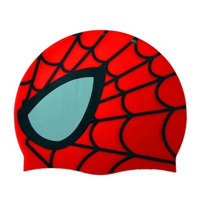 Ravissant <span class=keywords><strong>bonnet</strong></span> <span class=keywords><strong>de</strong></span> <span class=keywords><strong>bain</strong></span> en silicone motif araignée pour garçons et filles - Product Image 1