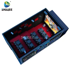 Kino 5D / 6D / 7D Movie Theater for Popular Science, Amusement