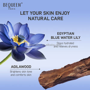 BEQUEEN en Stock Blue Lotus Body Wash Longue Durée Hydtating Brighten Luxe Boisé Parfum Peau Douce Gel Douche - Product Image 3