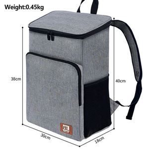 Sac à dos isotherme décontracté pour pique-nique, sac à déjeuner souple et imperméable, le meilleur sac à eau pour l'extérieur, offre spéciale - Product Image 4