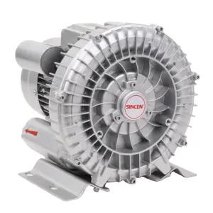 Pompa udara, 3 fase 750W 380V/220V Blower tekanan tinggi vortex pompa udara pompa vakum cincin pompa.