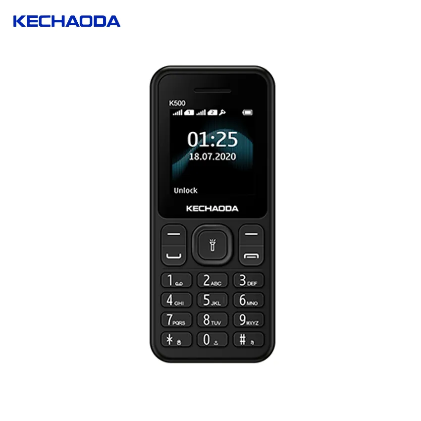 KECHAODA K500 صغيرة شريط الأساسية <span class=keywords><strong>GSM</strong></span> الهاتف المحمول مقفلة هاتف محمول المحمول