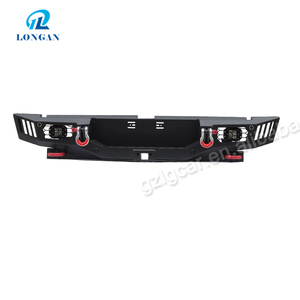 Accessoires de pare-chocs arrière en acier pour <span class=keywords><strong>pick</strong></span>-<span class=keywords><strong>up</strong></span> universels 4x4, barre de protection arrière tout-terrain pour différents modèles avec éclairage - Product Image 4