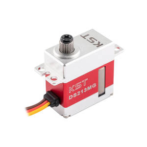 Motor sin Núcleo Digital KST DS213MG V8.0 DC4.8V-6.0V 3.0Kgf.cm 0.07seg con Engranaje Metálico y 2BB para Planeador/Avión/Helicóptero RC - Product Image 2
