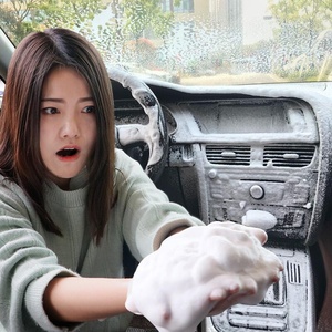 Limpiador de Interiores de Coche, Espuma Multifunción, Líquido para Limpieza de Techos, Accesorios Prácticos Todo en Uno, Tecnología Negra - Product Image 2