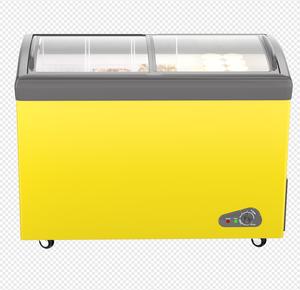 SD-360Y nóng bán cửa kính 360L ngực Tủ đông đầu mở cửa hộ gia đình và thương mại trắng tùy chỉnh ngực sâu tủ đông - Product Image 3