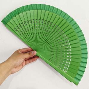 Abanicos de Bambú Vintage para Bodas y Fiestas, Personalizados con Grabado, Plegables, de Madera, con Diseños de Flores y Amor - Product Image 5