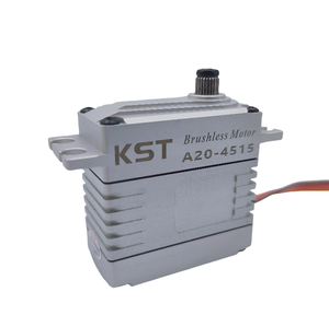 KST A20-4515 50Kgf.cm 0.13 วินาที/60 องศา บรัชเลส HV ฟอสเฟอร์บรอนซ์ เกียร์เหล็กชุบแข็ง สำหรับโดรน เครื่องบินบังคับวิทยุ โลหะ - Product Image 1