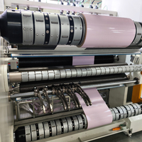 Máquina Cortadora Hongfeng para Películas de Fibra de Carbono, Materiales Nuevos y Energías Renovables (Hidrógeno, Protones), con Funciones de Deslaminación, Corte y Rebobinado