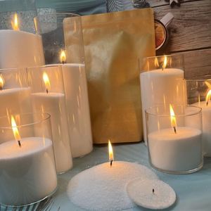 Vente chaude bougie sable cire mèches à base de plantes sable cire bougie sable cire parfumée - Product Image 5