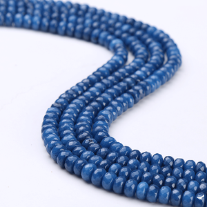 Perles de pierres précieuses naturelles de coupe ovale WENCHI, facettées 2411 pour bijoux, hauteur de 3 mm avec dos plat, en solde - Product Image 1