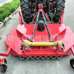 Tondeuse rotative pour tracteur, montage arrière, largeur de coupe 120 cm, haute efficacité, coupe-herbe rouge - Product Image 1
