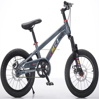 Vélo de montagne exclusif transfrontalier de 20 pouces pour les élèves de 8 à 15 ans, vélo de route pour enfants avec fourche en acier