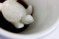 Tasse en céramique Animal de tortue caché à l'intérieur tasse à café pour les amateurs d'océan et de café et de thé cadeau d'anniversaire de vacances et de pendaison de crémaillère