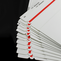 Enveloppe de courrier express auto-scellée en carton épais avec LOGO personnalisé peler le ruban adhésif spécial déchirable sac d'expédition en papier