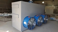 Populaire dehydrators voor fruit, groenten, vis, fruitverwerkingsbedrijven in China, 380V 10kW