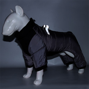 सर्दियों के कुत्ते के कपड़े मोटे पालतू जानवर कुत्तों के लिए चार पैर वाले कोट चिंतनशील वाटरप्रूफ विंडप्रूफ गर्म जैकेट कपड़े - Product Image 6